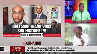 Balthazar Engonga fuite de vidéos intimes directeur de l’administration fiscale Équato Guinéenne [upl. by Ailssa]