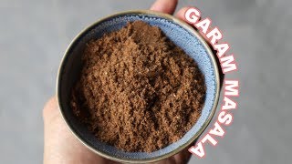 How to make GARAM MASALA at home  Food with Chetna [upl. by Atikihs224]