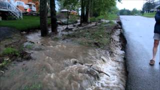 Inondation majeur a Québec  31 Mai et 1er Juin 2013 [upl. by Beata]