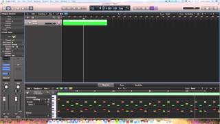 Logic Pro X Drummer Tracks  Convert to Midi and Edit [upl. by Alaek621]