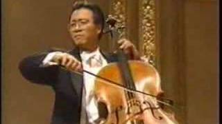 YoYo Ma Elgar Cello Concerto 1st mvmt [upl. by Tenahs]