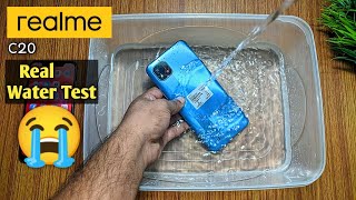 Realme C20 Real Water Test🔥🔥 Shocking Result 😱 Waterproof Phone Under 7000 [upl. by Laughry]