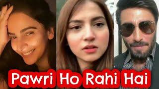 Saba Qamar And Aijaz Aslam Recreates The Viral Pawri Ho Rahi Hai Video [upl. by Inatirb660]