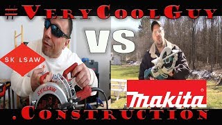 Circular Saw Showdown  Makita VS Skilsaw  Pick The Winner [upl. by Llekim228]