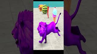 Cow Elephant Lion Gorilla T Rex Choose the RIGHT Animal ESCAPE ROOM CHALLENGE Wild Paint shorts [upl. by Dnalyaw]