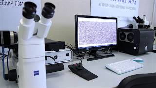 SIAMS 800  AXIO VERTA1 MAT Microscope with motorization kit by SIAMS Ltd [upl. by Anua]