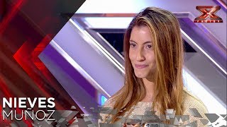 Nieves se ha tragado a Shakira Anastacia y una rana  Audiciones 1  Factor X 2018 [upl. by Adav468]