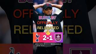 Tottenham 21 Vs Burnley 🥺 [upl. by Kurland382]