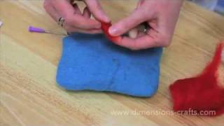 Getting Started with Needle Felting by Dimensions [upl. by Ettelegna]