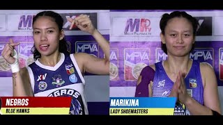 Negros vs Marikina  MPVA Semis Game 2 Highlights  Dec 10 2023 [upl. by Eira59]