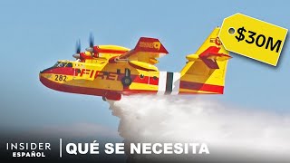 Cómo se construyó el avión para combatir incendios forestales “Super Scooper” de 30 millones [upl. by Eicnan832]