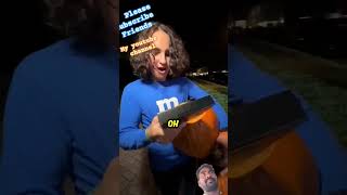 10000 Hidden Inside Pumpkin ytshorts challenge trending viralvideo [upl. by Retsevel473]