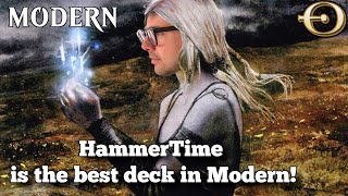 HammerTime is the best deck in Modern  MTGO [upl. by Medrek]