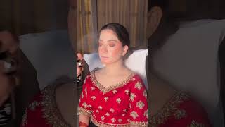 Arisha Razi Khan pakistaniactress bridaldresses bridalmakeup dreamylook tutorialmakeup viral [upl. by Ardrey492]