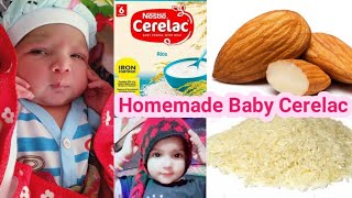 Homemade baby for 5 month baby cerelac [upl. by Naiva830]