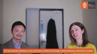 Doctorate in Clinical Psychology at RHUL  CBT and Systemic Pathways [upl. by Yllime]