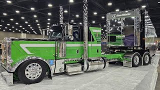 MATS 2024 Set Up Day 1 Mid America Truck Show [upl. by Odoric371]