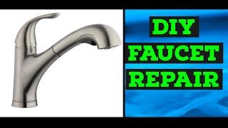 Easy Kitchen Faucet Repair  Leaking  Low Pressure [upl. by Akiner563]