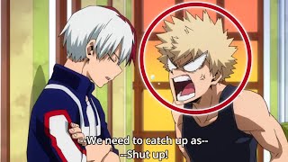 Bakugo tolerating Todoroki  My Hero Academia [upl. by Intisar]