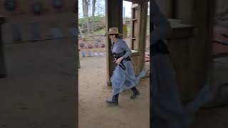 Cowboy Action Shooting in Saginaw Michigan cowboys sass cowgirl range braids shooter vaquero [upl. by Scherle]