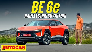 Mahindra BE 6e review  Shock and awe  First Drive  Autocar India [upl. by Avie]