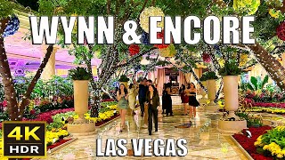 Wynn amp Encore Las Vegas Walk  March 2024 [upl. by Politi]