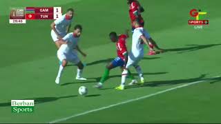 Gambia vs Tunisia 1  2 Highlights Afcon 2025 Qualifiers [upl. by Nashbar]