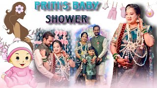 Pritis baby shower song 2024  Priti amp Sarang trending babyshower viralvideo [upl. by Aniret]