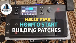 Line 6 Helix LT Building Patches [upl. by Ailenroc329]