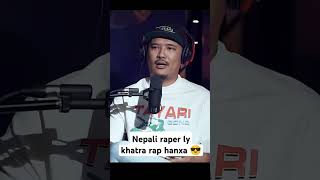 Dong the great say nepali raper ly khatra rap hanxa😎🤐 podcast trending fyp [upl. by Samson]