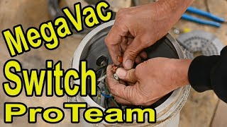 MegaVac ProTeam Switch BackPack Vacuum Repair How To  Wood Floor Machine [upl. by Zeralda]