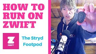 How to Run on Zwift  The Stryd Footpod [upl. by Emmie89]