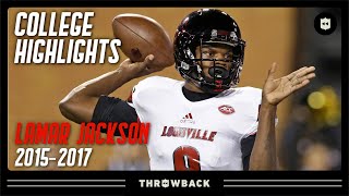 Lamar Jackson quotBig Trussquot Louisville Highlights  College Legends [upl. by Dilisio]