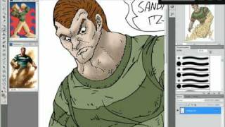 SpeedColouring 20 Sandman MLVersion [upl. by Enoek]