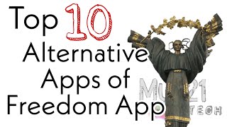 Top 10 Alternatives of Freedom app  Freedom App 2020  Free in App purchase  Muz21 Tech [upl. by Haidabo781]