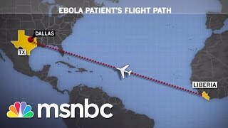 Ebola Reaches The US  msnbc [upl. by Von156]