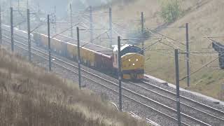 37405 Searchlight Lane 16th September 2024 6K88 longport Crewe Basford Hall 1150 ton load [upl. by Leahcimnhoj890]