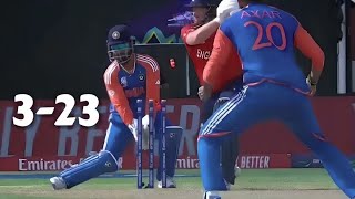 Axar Patel 3 wicket bowling in semifinal 2  IND VS ENG  t20wc 2024 [upl. by Schroer]