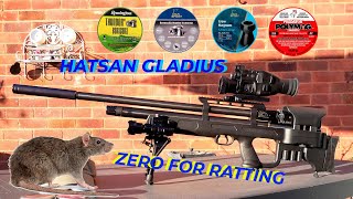 Hatsan Gladius Zero for Ratting [upl. by Snashall794]