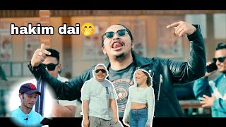 alish nepking gold school ft hakim official music video react by abiyan lama [upl. by Dieterich3]