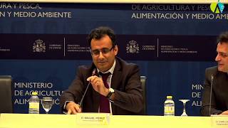 Miguel Pérez  Director adjunto de Enesa  El sistema de seguros agrarios en España [upl. by Bremser]