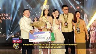 BINIBINING BAYAMBANG 2024 ANNOUNCEMENT OF WINNERS [upl. by Yalahs]