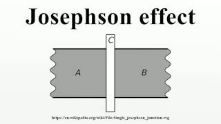 Josephson effect [upl. by Warton]