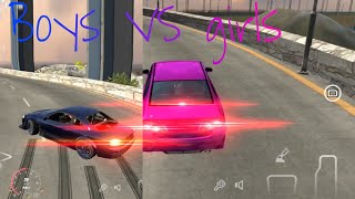 BOYS VS GIRLS  car parking multiplayer [upl. by Nahttam]