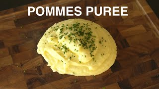 How to Make Classic French Mashed Potatoes quotPommes Pureequot [upl. by Ahsak]