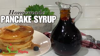 How To Make Maple Syrup At Home  How To Make Pancake Syrup  Homemade Maple Flavored Syrup Recipe [upl. by Liggett82]