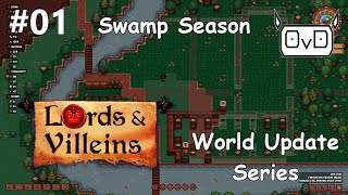 Lords and Villeins Swamp Season  Part 01  THAT MAP LOOKS AWESOME [upl. by Aner]