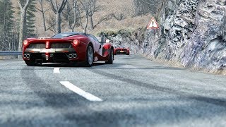 Onboard Ferrari LaFerrari Aperta amp Ferrari LaFerrari at Provence Alpes [upl. by Enehpets701]