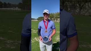 Patmon Malcom  Overall Male Champion at the Sanctuary GC Jr Classic [upl. by Assirok]