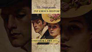 Comstock Act of 1873 freespeech obscenity apush history [upl. by Dom]